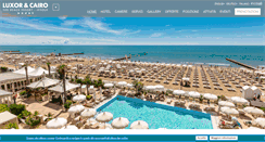 Desktop Screenshot of luxorcairohotel.it
